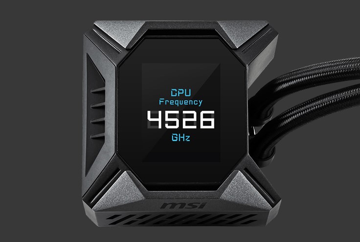 微星發(fā)布K360一體式水冷散熱器，自定義LCD顯示屏！