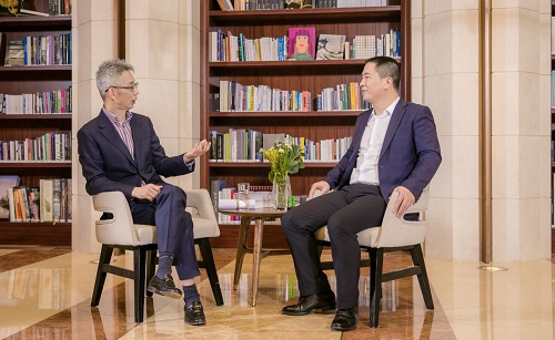 蔣昌建對(duì)話華為孫權(quán) 探討未來社會(huì)人們工作學(xué)習(xí)新方式