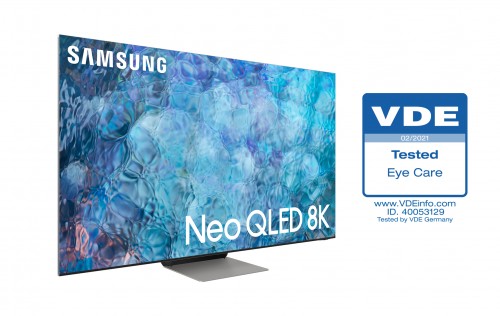 VDE護眼認證加持，三星Neo QLED 8K 盡顯極簡主義美學修養(yǎng)