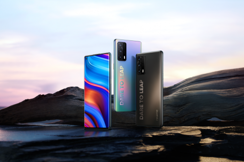 天空之城夢幻配色，realme首款曲面屏X7 Pro至尊版登場