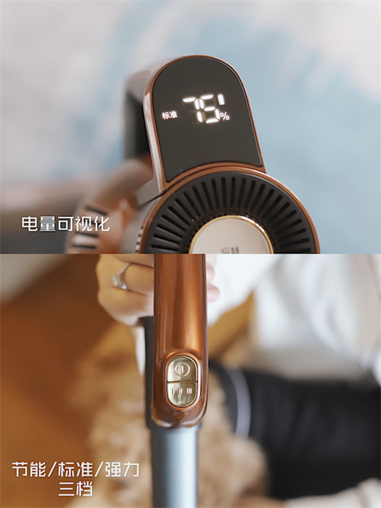 550W無(wú)刷數(shù)碼電機(jī)加持，萊克立式吸塵器，讓清潔更加方便