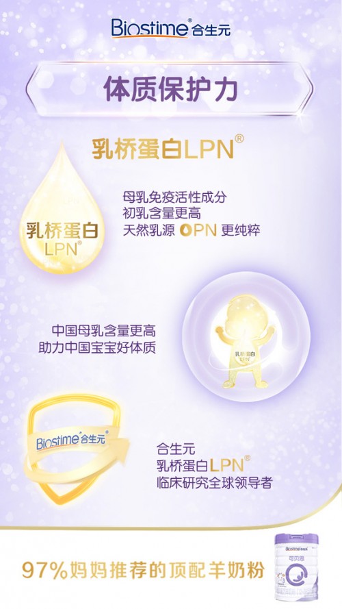 進(jìn)口羊奶粉排行榜哪款好？合生元羊奶粉煥新升級取得好成績
