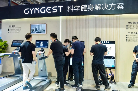 圓滿收官，GYMGEST攜新品跑步機、力量站亮相體博會!