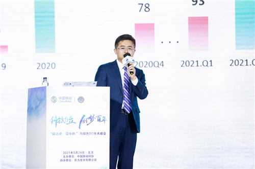 華為馬洪波：創(chuàng)新致善，攜手并進，加速5G碳達峰