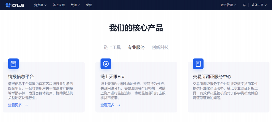 “中國版Chainalysis”升級，歐科云鏈鏈上天眼Pro智慧助警打擊加密貨幣犯罪
