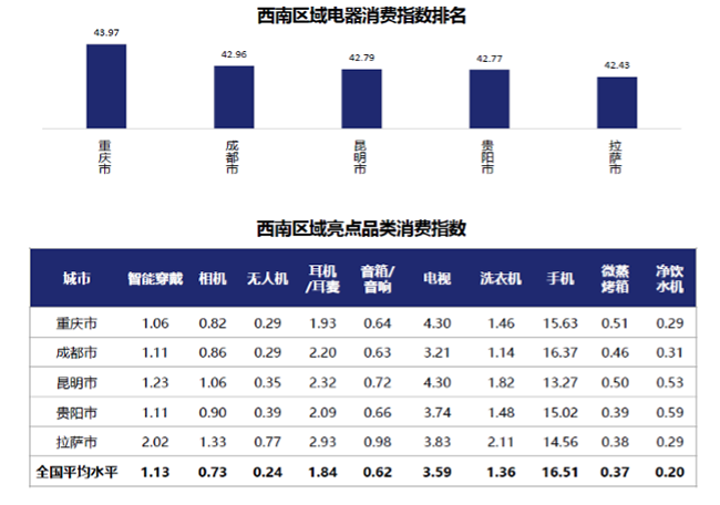 京東電器消費(fèi)指數(shù)來了，從行業(yè)首個(gè)報(bào)告看：三亞人最休閑，重慶崽兒真巴適