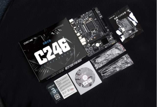 昂霸C246主板+全新英特爾E-2124處理器，i3i5缺貨優(yōu)選替代方案來了!