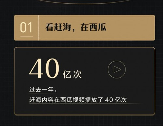 西瓜視頻發(fā)布趕海數(shù)據(jù)報(bào)告，過去一年總播放量超40億