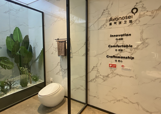 驚喜首秀！藍(lán)氣球衛(wèi)浴亮相廣州建博會(huì)