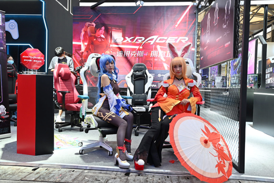 ChinaJoy2021丨提供更加舒適的游戲體驗 迪銳克斯電競椅亮相展會現(xiàn)場