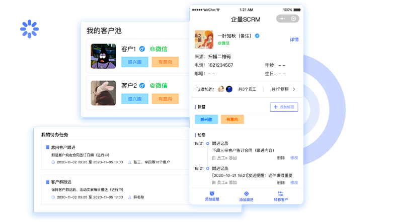 如何精細化運營？微動天下企量SCRM在線深度解析