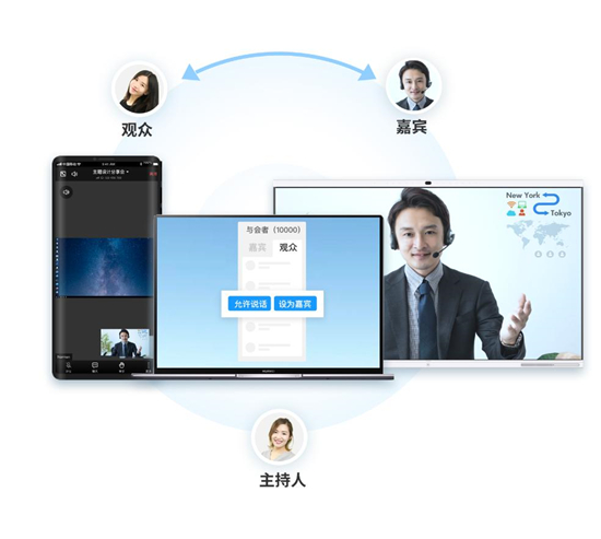 云端溝通新場景，華為云會(huì)議讓“天涯”變“咫尺”