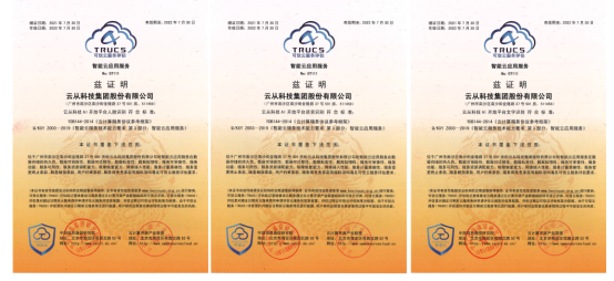 “可信云”權(quán)威評估公布：云從科技AI開放平臺獲三項認(rèn)證