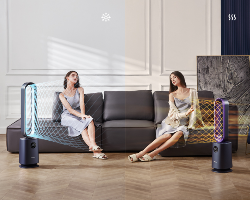 SoleusAir舒樂氏無葉風扇：風扇、暖氣、凈化器一機集成