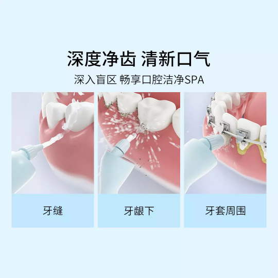 徹底告別刷牙盲區(qū)！素諾智能可視沖牙器C3 pro強在哪里？