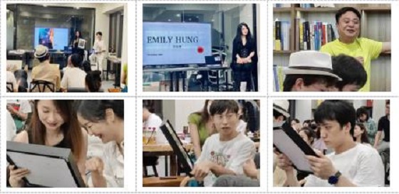 TNTT聯(lián)動(dòng)版畫(huà)洪詩(shī)雅Emily在深舉辦《藝術(shù)家的靈魂對(duì)話》分享會(huì)