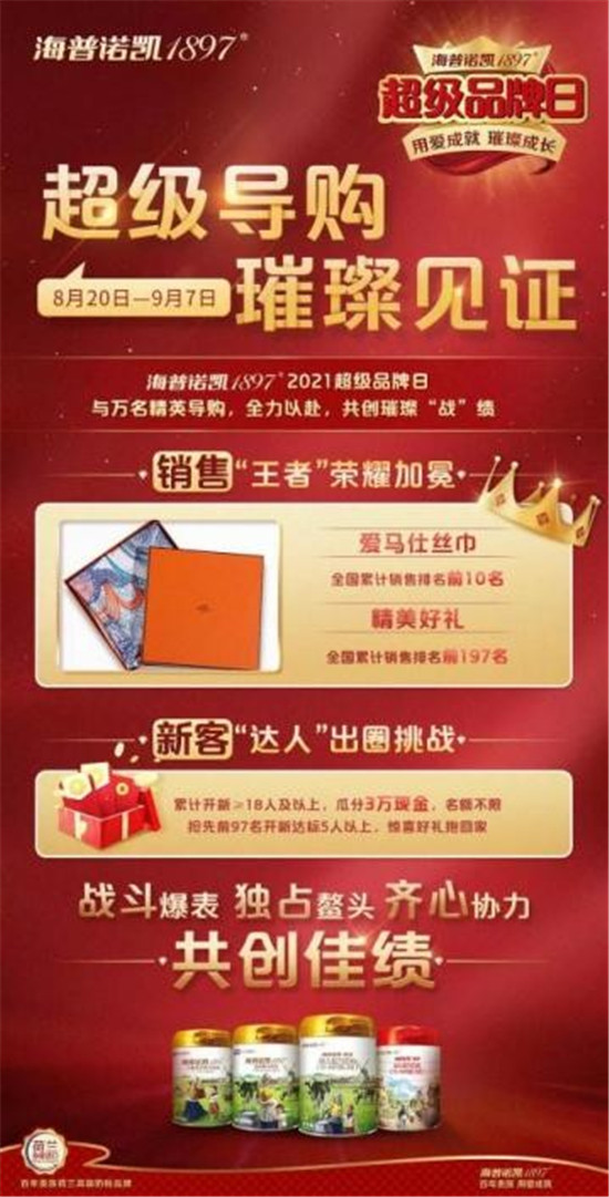 海普諾凱1897第四屆超級品牌日，璀璨而來，為成長加冕！