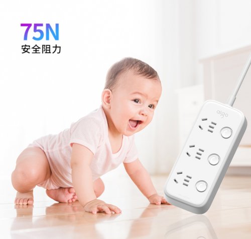 aigo新國標(biāo)分控插座，三位三控帶來便捷居家體驗(yàn)