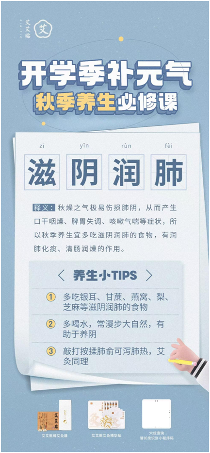 “艾”與健康同行，艾艾貼助消費(fèi)者秋冬元?dú)鉂M滿