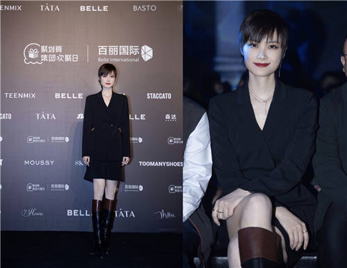 群星齊聚點(diǎn)亮百麗秀場，2021“幻燃 新履”年度大秀華麗上演