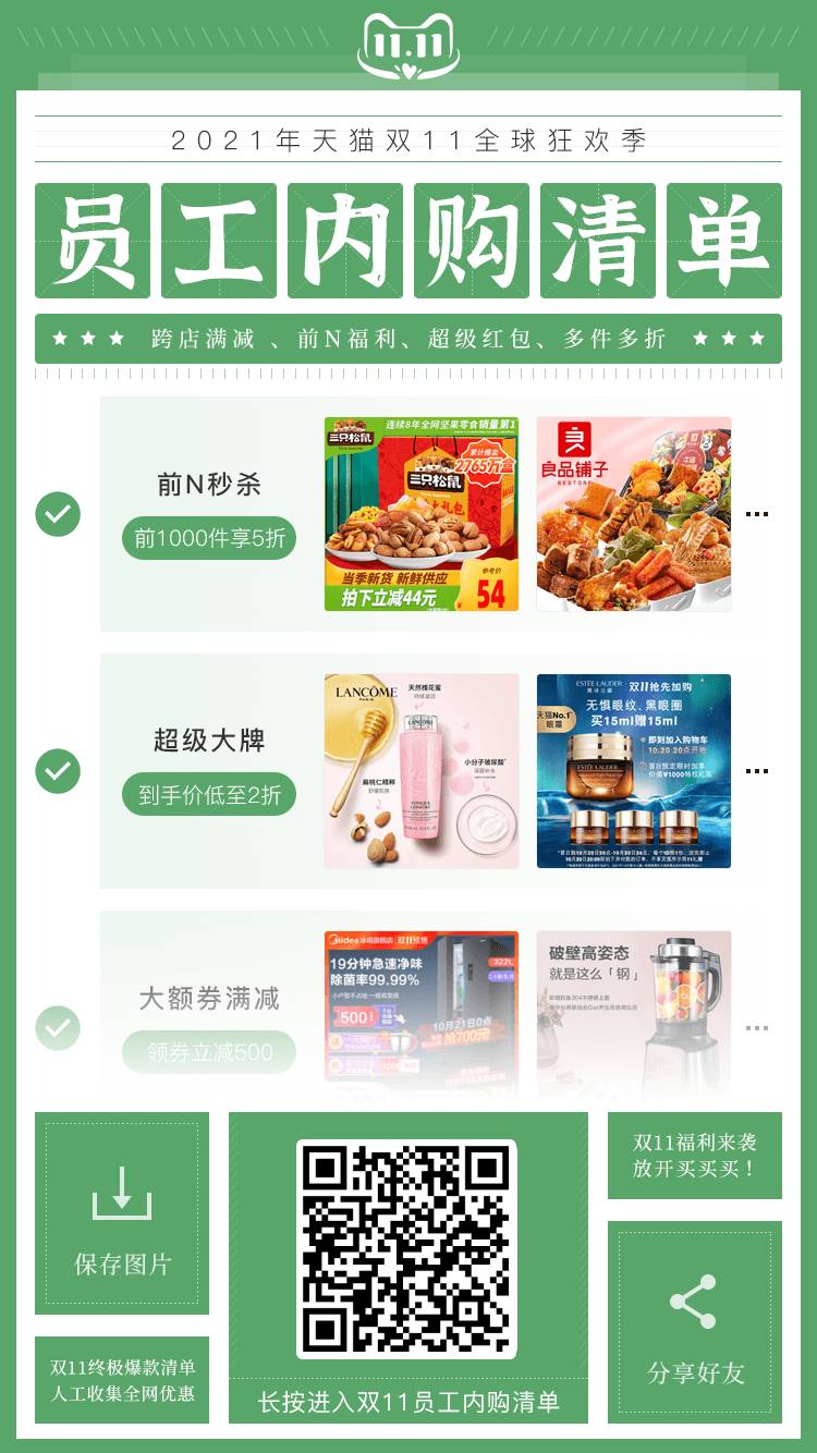 天貓雙十一紅包活動攻略大全：淘寶雙11超級紅包、預售組隊、口令紅包和清單