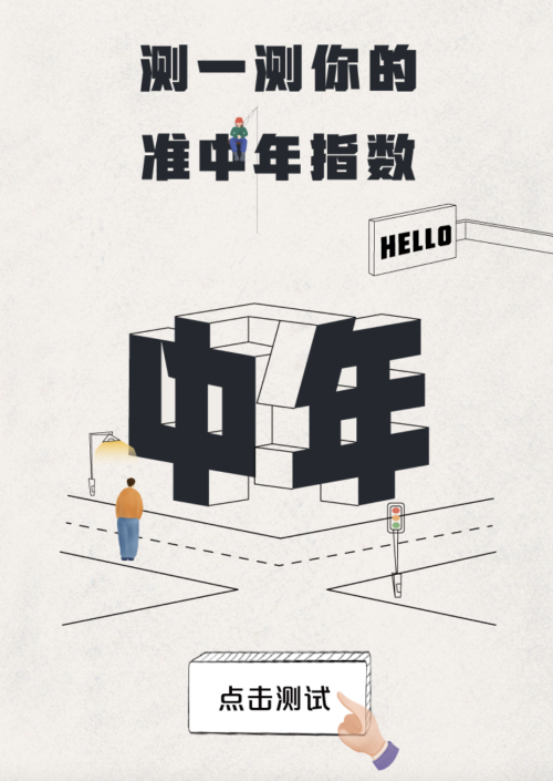 你是什么段位的準(zhǔn)中年人？微拍堂H5爆火的背后