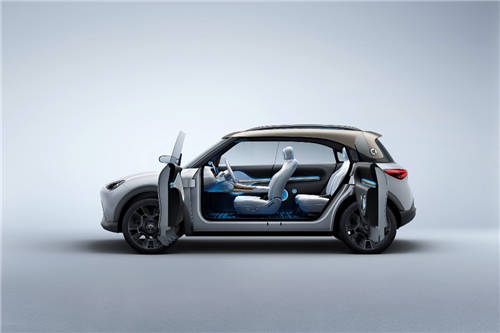 全新smart概念車全球首秀！全新純電平臺打造，軸距長達2750mm