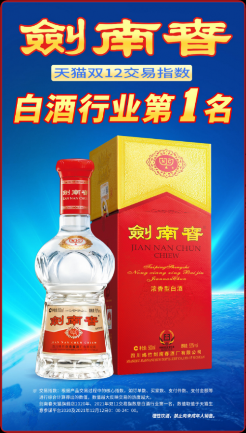 劍南春再傳喜報(bào)，兩年蟬聯(lián)四次冠軍