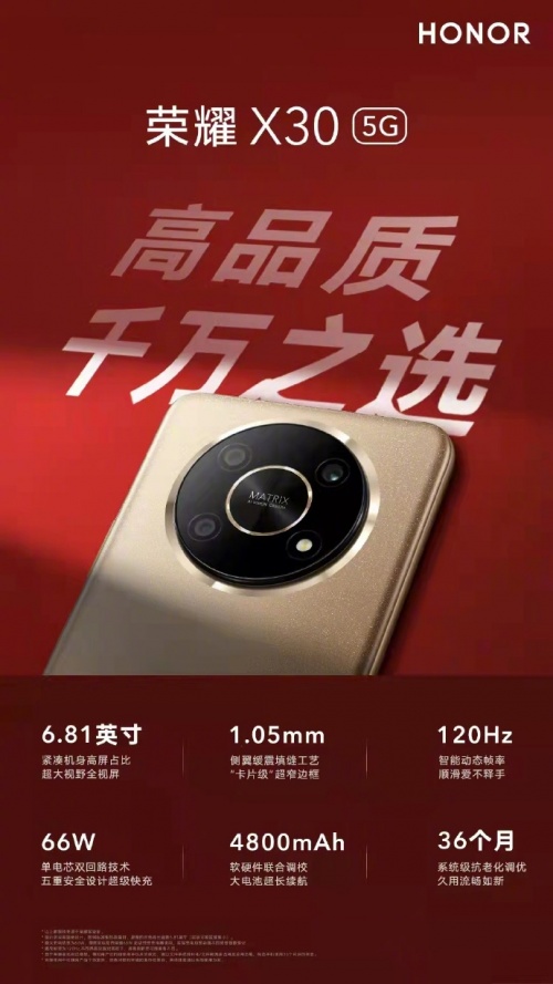 新年換機怎么選？ “2000元以內(nèi)最值得購買手機”榮耀X30適合入手