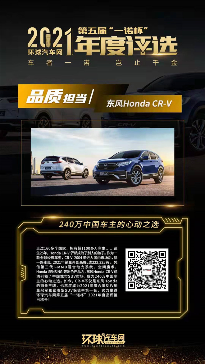 環(huán)球汽車網(wǎng)第五屆“一諾杯”2021年度評選正式揭曉！