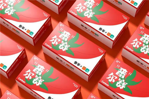 番茄口袋×參半聯(lián)名，年輕人的“番”爾賽禮盒浪漫上市