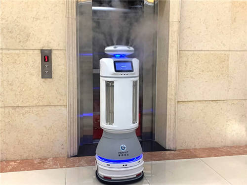 春運正式開始，消毒機器人助力疫情智慧防控