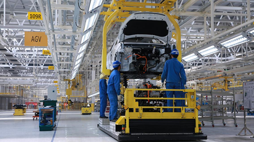 威馬汽車通過自建工廠，保證智能新能源汽車的交付質(zhì)量