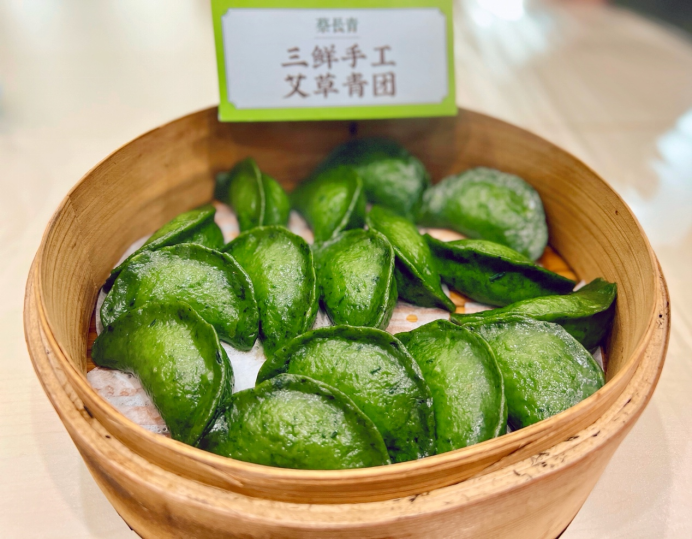 萬物皆可“團(tuán)” 燕窩、腌篤鮮、小龍蝦……青團(tuán)來了 叮咚買菜日銷20000份