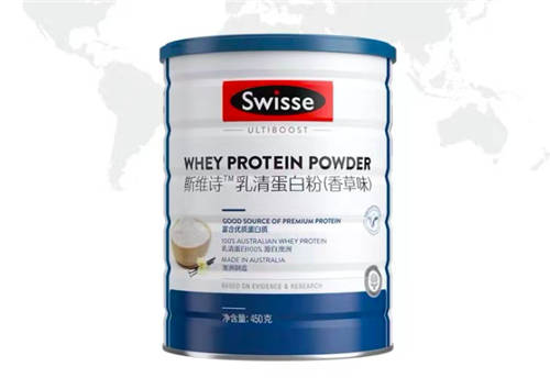 Swisse高純度乳清蛋白粉，健康塑形好伴侶