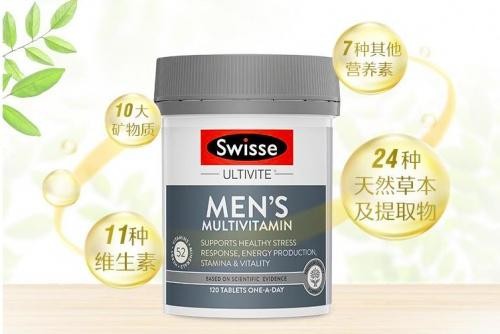 Swisse復合維生素兼具功效與品質，全面守護男性健康