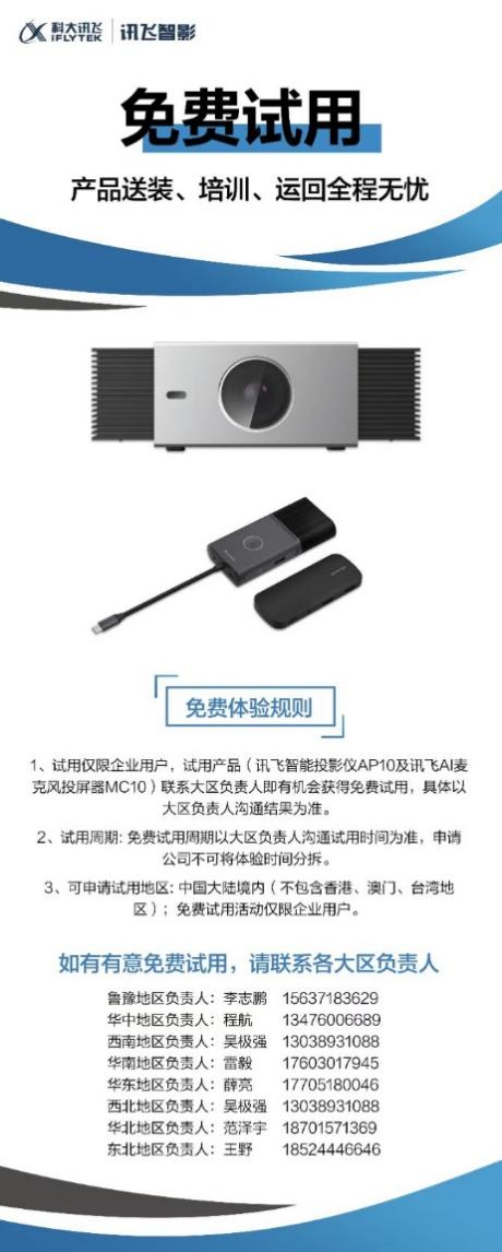 兩會(huì)神器訊飛智能投影榮獲德國(guó)紅點(diǎn)獎(jiǎng) 全國(guó)開(kāi)啟智能化會(huì)議免費(fèi)試用