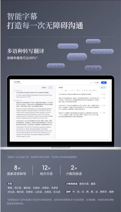 如何解決遠(yuǎn)程會(huì)議聽不清，記不全的難題？訊飛智能全向麥克風(fēng)M2正式上線！