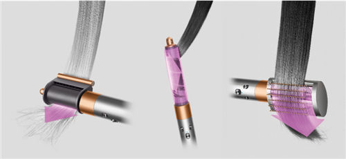 個(gè)性化定制專屬戴森Airwrap?多功能造型器配件組合，探索更多頭發(fā)造型可能性