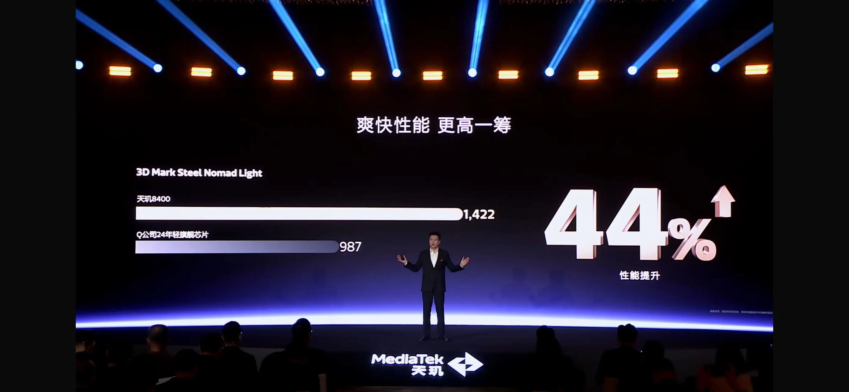 天璣8400 搭載旗艦級GPU G720，手游滿幀體驗拉滿！