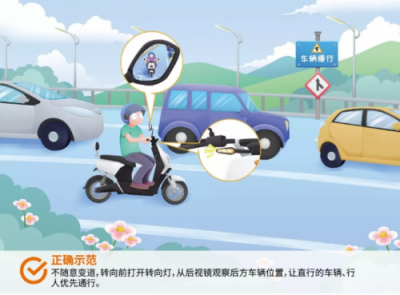 雅迪電動(dòng)車(chē)：遵守交規(guī)，文明出行