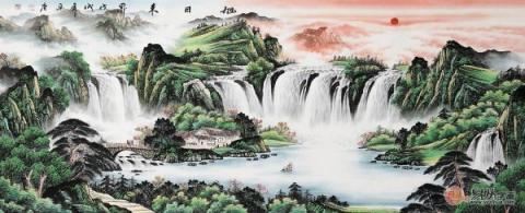 客廳沙發(fā)墻掛什么畫？宋唐手繪國畫裝飾旺財(cái)好運(yùn)來！