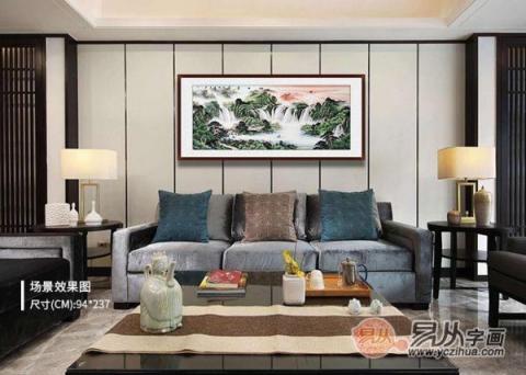 客廳沙發(fā)墻掛什么畫？宋唐手繪國畫裝飾旺財(cái)好運(yùn)來！