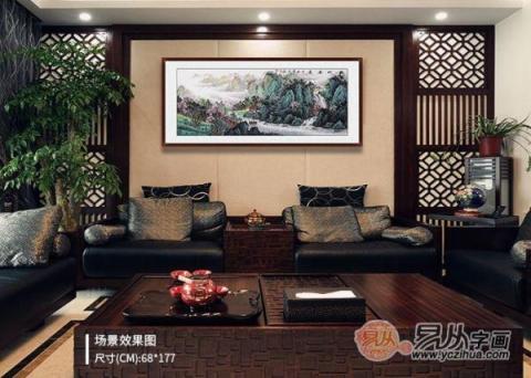客廳沙發(fā)墻掛什么畫？宋唐手繪國畫裝飾旺財(cái)好運(yùn)來！