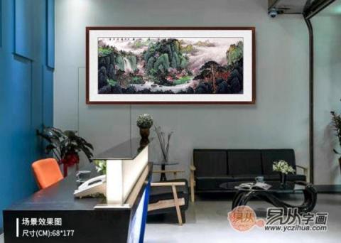 辦公室掛什么畫風(fēng)水好？畫家宋唐山水畫裝飾美景財(cái)運(yùn)旺！