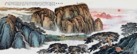畫家許吉爾精品國畫賞析！領(lǐng)略自然山水美景無雙！