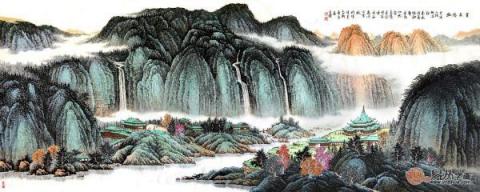 畫家許吉爾精品國畫賞析！領(lǐng)略自然山水美景無雙！