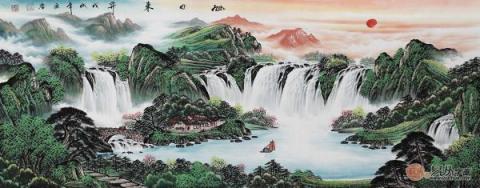 客廳沙發(fā)墻掛什么？這五幅旺財(cái)風(fēng)水畫裝飾最合適了！