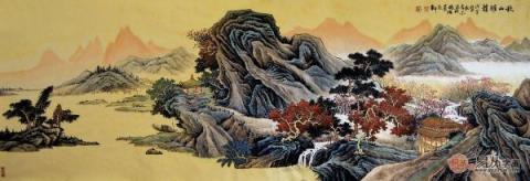 水墨丹青描繪山河之美—賞析許吉爾手繪國畫山水之美！