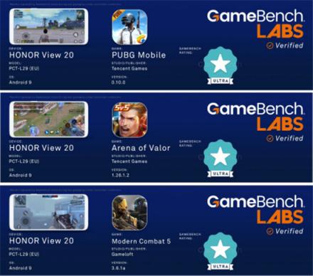 華為與榮耀旗艦雙雙斬獲GameBench Ultra評級，背后有怎樣的秘密？
